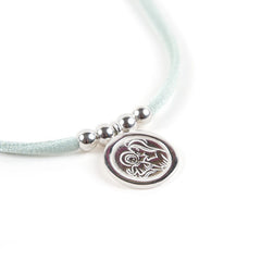 ORA PRO NOBIS Scapular - 20mm silver medal necklace with elastic