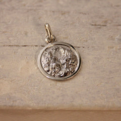 Santísima Trinidad - medalla clásica de plata