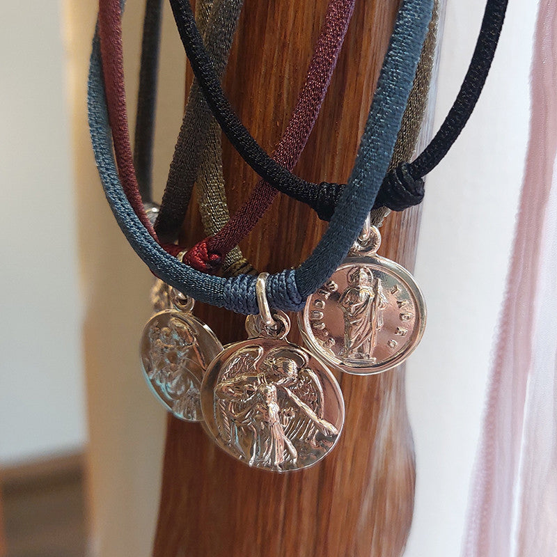 Virgen de Covadonga - medalla clásica de plata