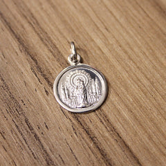 Virgen del Pilar - medalla clásica de plata