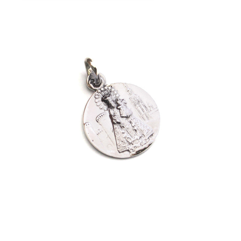 Virgen de los Desamparados - medalla clásica de plata