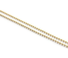 ESENCIAL - collar cadena dorada 40cm