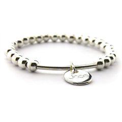 ANA - pulsera medallas plata personalizables