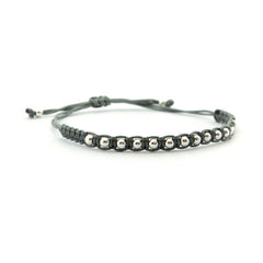 GALA - pulsera bolitas plata