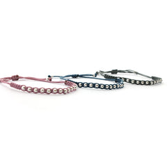 GALA - pulsera bolitas plata