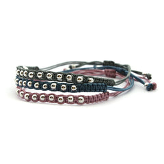 GALA - pulsera bolitas plata