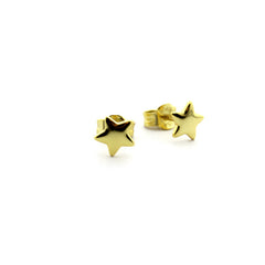 ESTELA - 5mm gold earrings